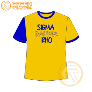 เสื้อยืด Sigma Gamma Rho สำหรับผู้หญิงเสื้อผ้าสำหรับสโมสรผ้าฝ้ายเจอร์ซีย์คุณภาพสูงระบายอากาศได้ดี - Product Image 2