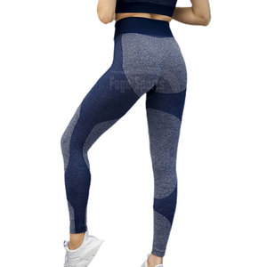 Meilleure qualité vêtements d'été ensemble de yoga de gymnastique leggings d'exercice deux pièces vêtements de fitness ensembles de yoga - Product Image 5