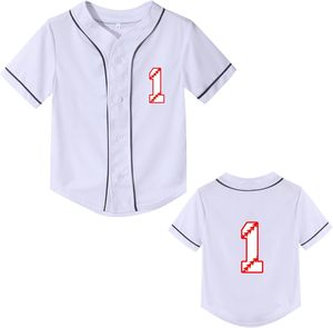 เสื้อเบสบอลพรีเมียม OEM ระดับโปร แห้งเร็ว ผลิตจากโพลีเอสเตอร์ ติดกระดุมเต็มตัว สั่งทำสีได้ตามต้องการ ด้วยเทคนิคการพิมพ์แบบ Sublimation สีสันสดใส ทรงพอดีตัวสำหรับนักกีฬา - Product Image 1