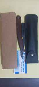 Gran oferta, maquinillas de afeitar rectas con mango de madera para hombre, maquinillas de afeitar clásicas con mango de madera de haya, maquinilla de afeitar afilada de acero inoxidable - Product Image 3