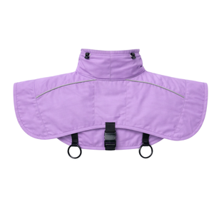 Purple <b>Dog</b> Raincoat Waterproof Hooded Pet <b>Jacket</b> Lightweight Windproof Outdoor Rain Wear For Medium Large <b>Dogs</b> - Product Image 5