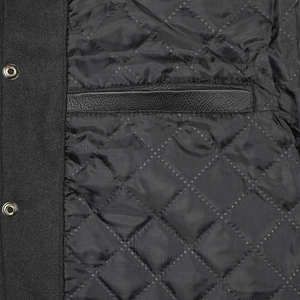 Veste universitaire à capuche de haute qualité avec logo personnalisé, 100% coton, broderie en chenille, respirante, coupe-vent, vintage, collège - Product Image 4