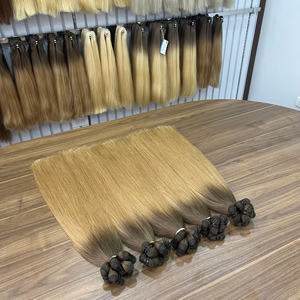 Extensiones de cabello virgen vietnamita de alta calidad Natural 100%, doble estiramiento, Super doble Cabello, trama recta natural, Color Natural - Product Image 3