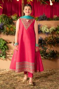 Elegante Lehenga Choli Pakistaní para Niñas, Bordado, Elegante, de Acrílico, Sin Arrugas, para Bodas, Eid, Cumpleaños y Fiestas - Product Image 6