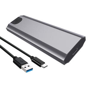 อะแดปเตอร์เคส NVMe M.2 SSD ขนาด 2.5 นิ้ว สำหรับคอมพิวเตอร์ กล่องใส่ฮาร์ดไดรฟ์ ตัวแปลงป้องกัน อลูมิเนียม - Product Image 2