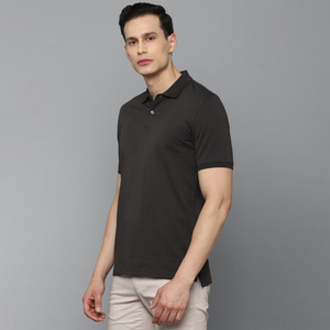 Camisetas Polo de manga corta de un solo color sólido talla grande algodón 100% ajuste personalizado camisetas polo impresas logotipo personalizado ropa de verano - Product Image 3