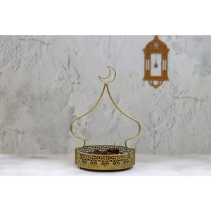 Diseño antiguo Ramadán Eid Cake Stand Calidad superior Metal Cake Stand Venta al por mayor Eid Celebration Cake Holder en el precio más bajo - Product Image 5
