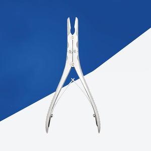 Fórceps curvos Beyer Stille Bone Rongeur de doble resorte de 180 mm de la mejor calidad con fuente Manual de alta potencia de corte - Product Image 3