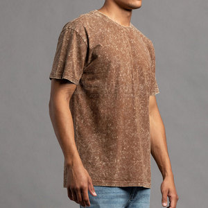 เสื้อยืดพรีเมียมแบบฟอกสี 100% ผ้าฝ้าย เนื้อเบา แต่งสไตล์วินเทจ สำหรับชุดลำลองทันสมัยและสวมใส่สบายทุกวัน - Product Image 4