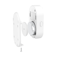 Capteurs d'alarme de porte et de fenêtre ZigBee pour système de maison intelligente, détecteur magnétique d'ouverture de porte à piles pour hôtel, appartement, soins aux personnes âgées