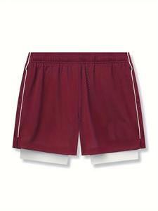 Short décontracté de sport d'été pour hommes respirant trou American Dry Fast Fitness Training Short Pants - Product Image 3