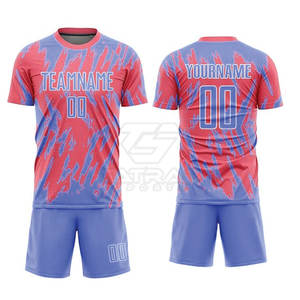 Latest Design Custom Logo Printed Sublimation <b>Football</b> Uniform Breathable Quick Dry Lightweight 100% Polyester <b>Best</b> Selling - Product Image 6