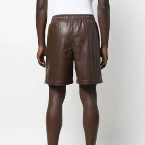 กางเกงขาสั้นหนังของผู้ชายกางเกงขาสั้นแฟชั่นระบายอากาศใส่สบาย - Product Image 5