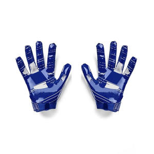 Nouveau Style Gants De Football Américain Meilleur Fournisseur Respirant Léger En Cuir Noir Et Vert Couleur Gants De Sport Pour Hommes - Product Image 2