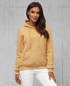 Woman Hoodies Street Wear Fashion Unisex Clothing High Quality Cotton Terry Custom Plain Drop Shoulder Hoodies & Sweatshirts - Product Image 4