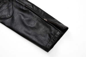 Pantalones de Cuero Rectos de Primera Calidad para Hombre, Elegantes y Brillantes, con Cinco Bolsillos, Estilo Urbano Personalizado, Impermeables y Ecológicos - Product Image 4