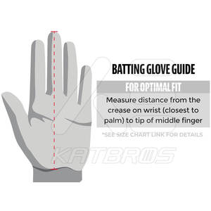 Guantes de bateo de béisbol hechos de cuero de alto rendimiento Guantes de bateo de béisbol de calidad premium - Product Image 3