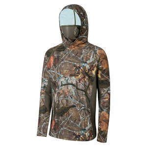 Nouvelle qualité supérieure hommes broderie personnalisée Logo Camouflage unisexe sweats à capuche surdimensionné respirant séchage rapide coton imprimé sweats à capuche - Product Image 3