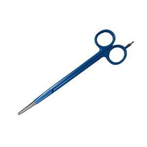 Ciseaux de pansement électriques bipolaires chirurgicaux professionnels ciseaux d'hôpital chirurgicaux à lame incurvée avec broche électrique unique - Product Image 3