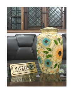 โกศสำหรับผู้ใหญ่ทำจากโลหะไม่เหมือนใครสำหรับขี้เถ้าของตกแต่งโกศ - Product Image 4