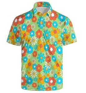 เสื้อโปโลแขนสั้นลำลองของผู้ชายเสื้อโปโลระบายอากาศสีทึบพิมพ์โลโก้ตามสั่ง - Product Image 5