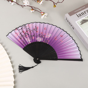 Éventail en bambou fabriqué à la main idéal Souvenir et pièce décorative - Product Image 6