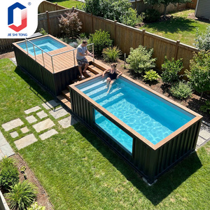 Piscine hors sol en acrylique avec système de filtration, installation facile, pour jardin, maison, loisirs en extérieur - Product Image 1