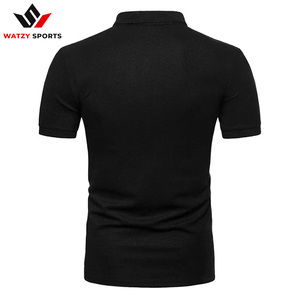 Camiseta de Golf de manga corta para hombre, Polo personalizado de algodón 100%, Oem, Logo sublimado, alta calidad, venta al por mayor - Product Image 5