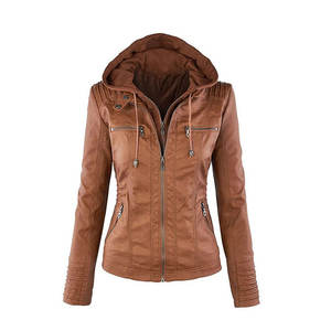 Women's Leather Jacket Spring Autumn Thin Genuine Leather Jacket Short Fashion Women's Jacket <b>Coat</b> 2026 - Product Image 6