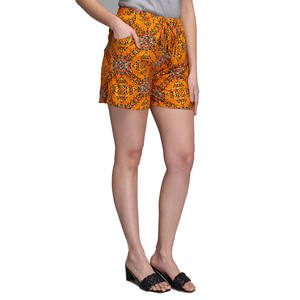 Best Quality <b>Women's</b> Casual Cotton <b>Shirt</b> <b>and</b> <b>Shorts</b> <b>Set</b> Breathable Solid Pattern for Outdoor Use Knee Length for Summer - Product Image 2