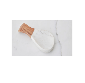 Reposapiés de madera negra natural y cuchara de mármol para espátula, cuchara para herramientas y dispositivos hechos a mano, reposapiés de cuchara - Product Image 2