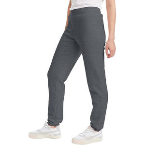 Pantalones de chándal pequeños de lana para mujer Eco-Smart con control de barriga Transpirable Fondo abierto y cintura elástica para Otoño e Invierno - Product Image 6