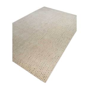 Alfombras de Lana Tejidas a Mano Contour Ivory, Rectangulares de 9x12, Diseño Abstracto, Pelo Alto, para Sala de Estar y Dormitorio, Hwt-37 - Product Image 2