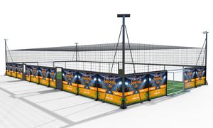 Terrain <span class=keywords><strong>de</strong></span> football LED professionnel pour l'entraînement en plein air et en intérieur, <span class=keywords><strong>cage</strong></span> <span class=keywords><strong>de</strong></span> football nocturne avec projecteurs - Product Image 3