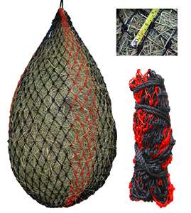 Fabricant de filets et de sacs à foin de premier ordre, style noué torsadé, durable, généreusement dimensionné, sacs à foin à alimentation lente - Product Image 1