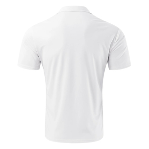 เสื้อยืดโปโลผ้าฝ้ายระบายอากาศสไตล์ใหม่ขนาดพลัสไซส์ใส่สบายปรับแต่งได้ - Product Image 4