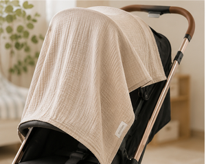 Multi-Purpose <b>Muslin</b> Baby Blanket 100% Cotton Soft Swaddle Nursing Stroller Cover Burp Cloth Direct Manufacturer Denizli Turkey - Product Image 1
