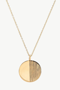 Custom Women's Stainless Steel <b>Necklace</b> Pendants <b>Gold</b> Plated Fashion Jewelry for Anniversary <b>Simple</b> Blank Drop Style - Product Image 3