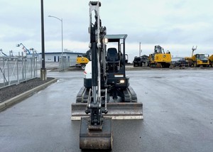 Mini-excavatrice E50 2019 de 5 tonnes sur chenilles avec pelle hydraulique et pelle à lame - Product Image 3