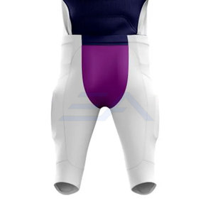 Nuevo Uniforme Profesional de Fútbol Americano, Ropa de Entrenamiento Transpirable de Manga Corta, 100% Poliéster, MOQ Bajo - Product Image 6