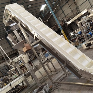 Riem aangedreven hellende bakkenband voor efficiënt transport van fruit en groenten - Product Image 6