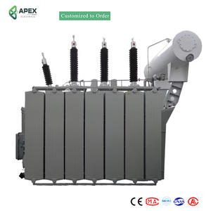 Transformateur de puissance standard IEC 10MVA-50MVA 115KV 132KV 13.8KV, transformateur abaisseur, enroulement 100% cuivre, compatible Smart Grid - Product Image 1
