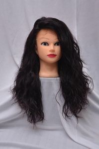 Perruque à dentelle frontale de qualité d'exportation 100% avec cheveux humains naturels, texture lisse, perruque en cheveux vierges Remy à vendre par les exportateurs - Product Image 3