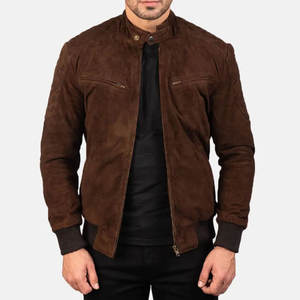 Chaqueta de Cuero de Último Diseño para Hombre, Chaqueta de Cuero de Oveja Personalizada, Chaqueta de Cuero Acolchada Premium para Hombre, Moderna y Elegante - Product Image 1