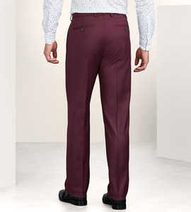 Pantalon de costume de bureau léger, coupe droite, taille mi-haute, avec poches, style streetwear décontracté, pour homme d'affaires, printemps, uni, teinture unie - Product Image 2