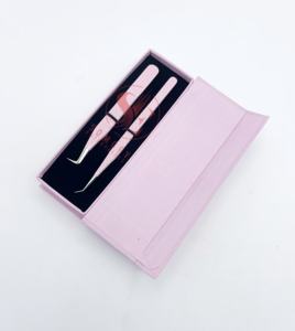 Pinzas Profesionales para Pestañas, Extensiones de Pestañas, Pestañas de Volumen, Acero Inoxidable, Alta Calidad, Duraderas, Logotipo Personalizado, Marca Privada - Product Image 6