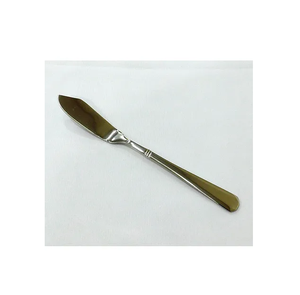 Cuchillo de mantequilla de cacahuete de acero inoxidable moderno, uso de banquete, logotipo personalizado, cuchillo de mantequilla de acero inoxidable 304 - Product Image 1