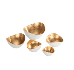 Bols de service en acier inoxydable abordables, légers et solides pour une utilisation quotidienne avec poignées annulaires pour une portabilité facile - Product Image 4
