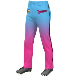 Pantalons d'uniforme de baseball personnalisés pour hommes, tissu extensible respirant, genouillères renforcées, pantalons d'équipe athlétique - Product Image 6