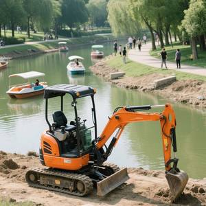 Machines d'excavateur Nouveau Crawler Digger Mini Hydraulic Excavator Engine Crawler Excavator - Product Image 5